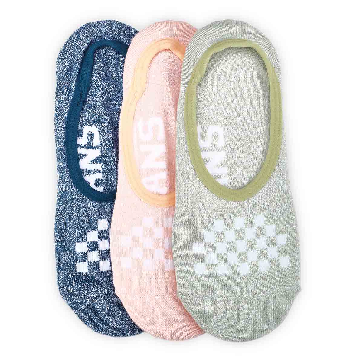 Women's Classic Marled Canoodle Ankle Socks 3 Pack