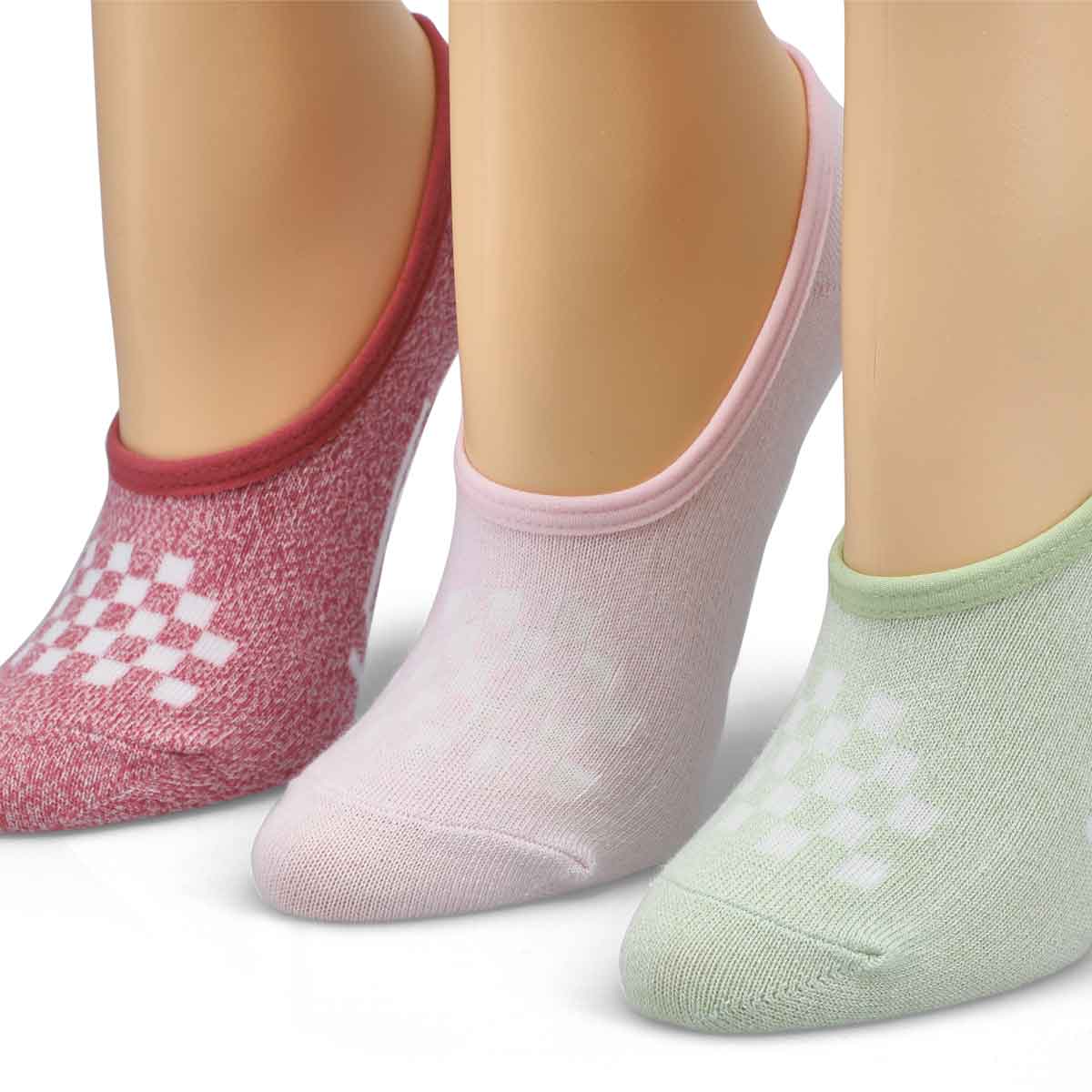 Women's Classic Marled Canoodle Ankle Sock 3 Pack 
