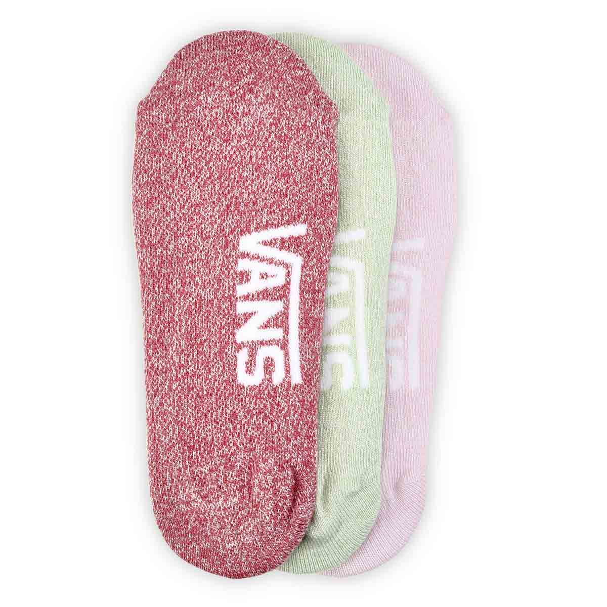 Vans Women's Marled Canoodle Sock - 3 Pack | SoftMoc.com