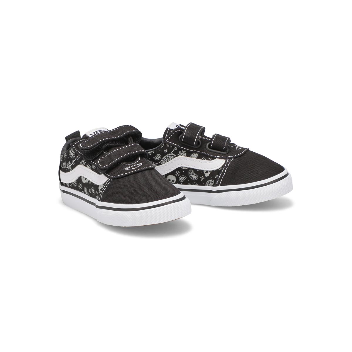 Infants' Ward V Skull Bandana Sneaker - Black/White