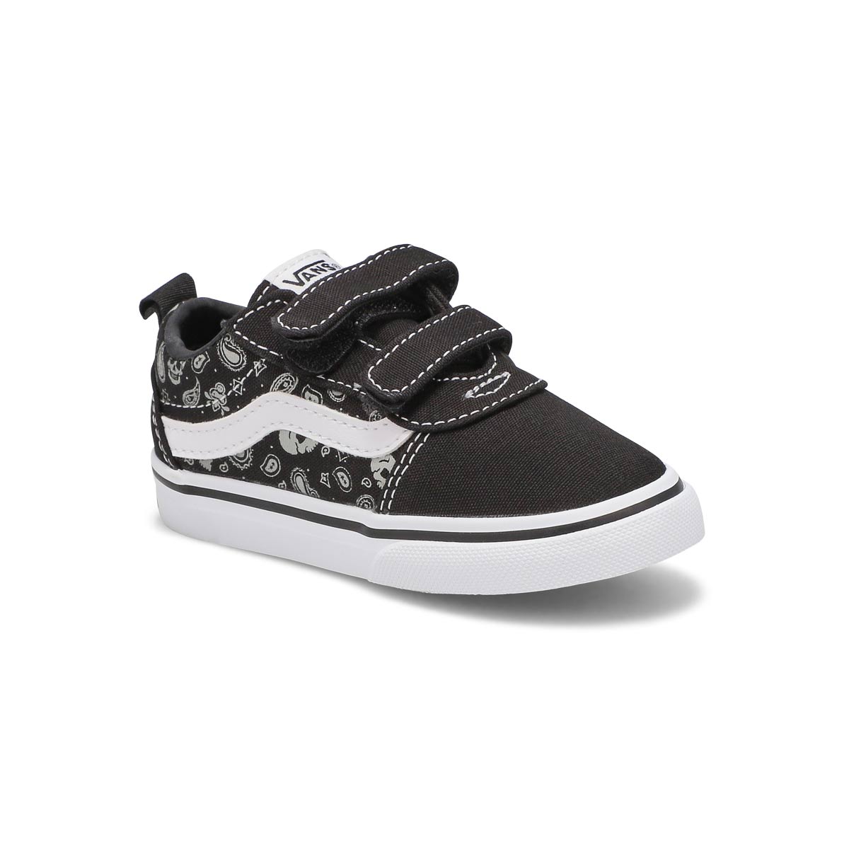 Infants' Ward V Skull Bandana Sneaker - Black/White