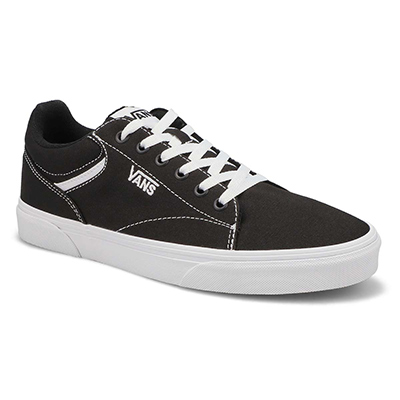 Mns Seldan Lace Up Sneaker - Black/White