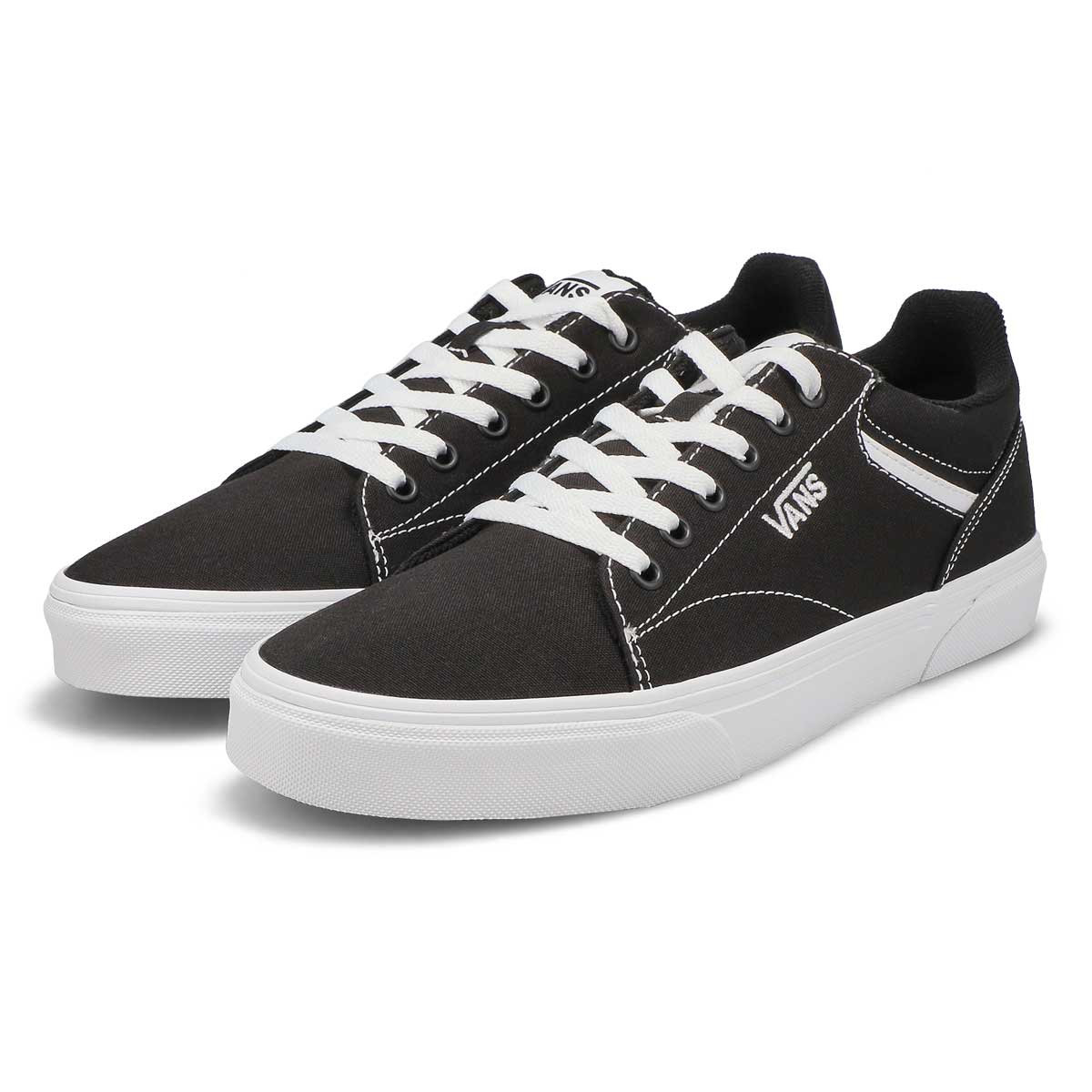 Men's Seldan Lace Up Sneaker - Black/White