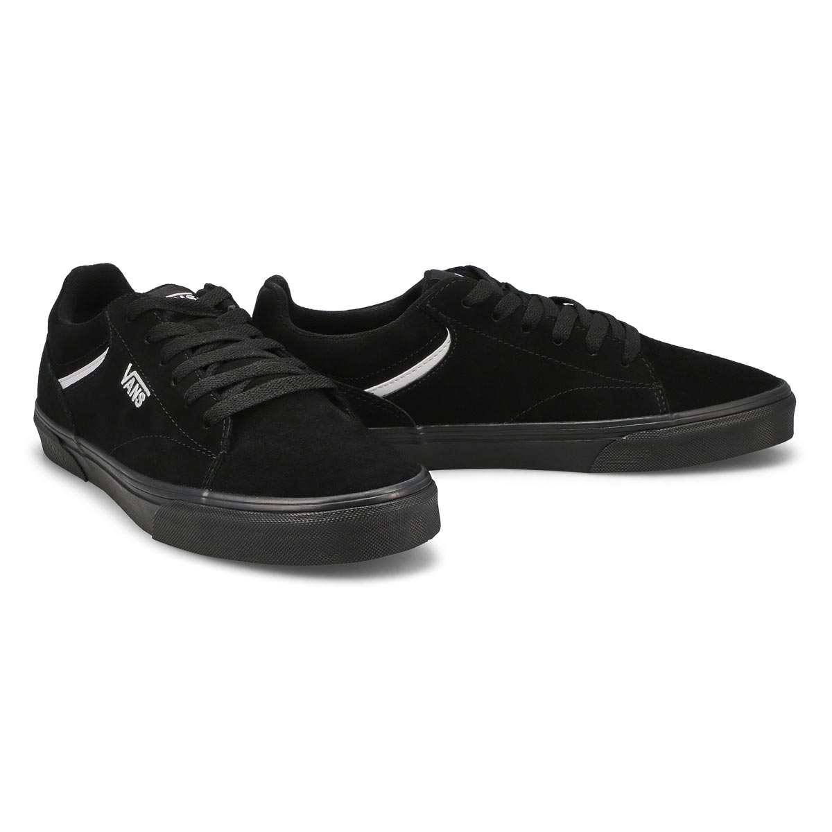 Men's Seldan Lace Up Sneaker - Black/Black