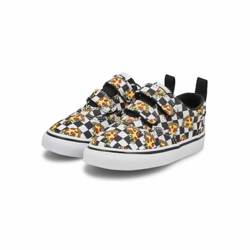 Infants' Doheny V Checkerboard Sneaker - Black/Whi