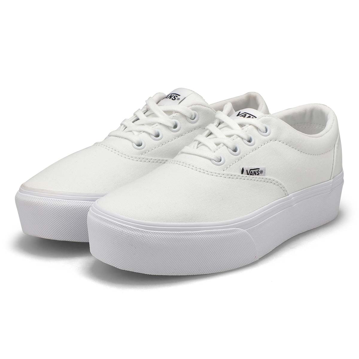 Women's Doheny Platform Lace Up Sneaker - White/White