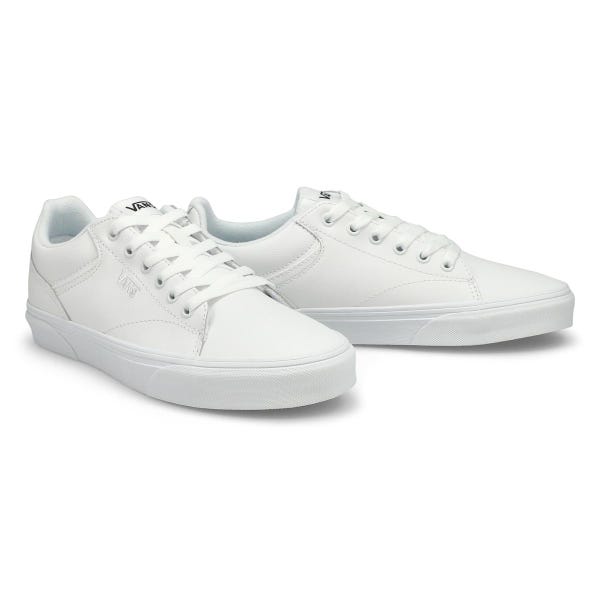 Women's Seldan Leather Lace Up Sneaker - White