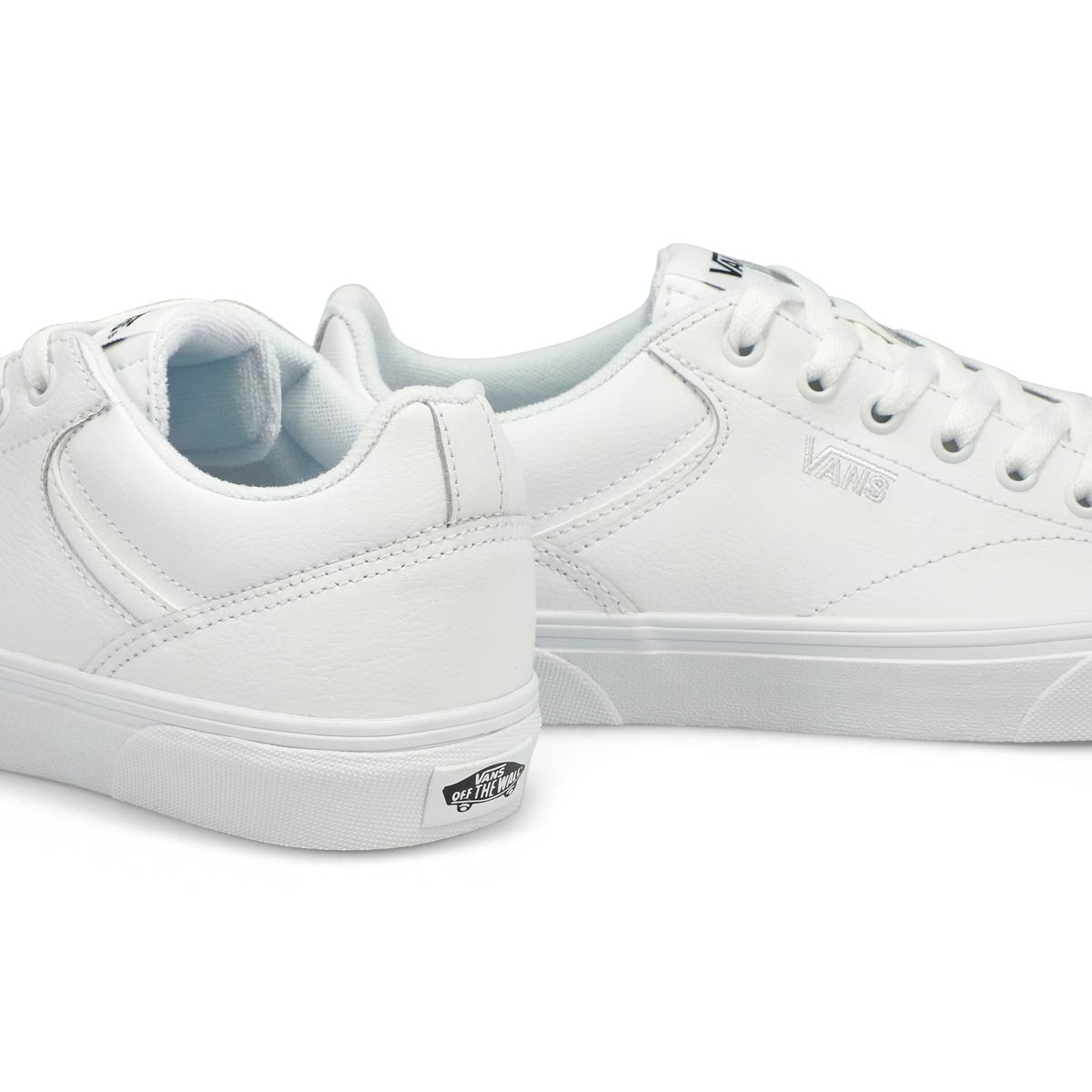 Women's Seldan Leather Lace Up Sneaker - White