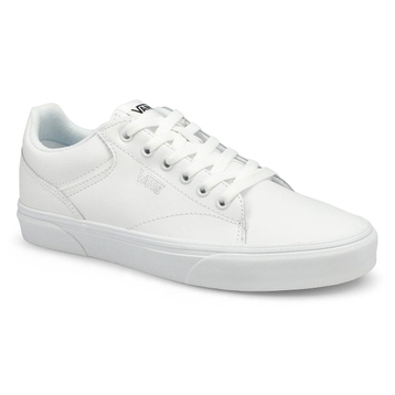 Women's Seldan Leather Lace Up Sneaker - White