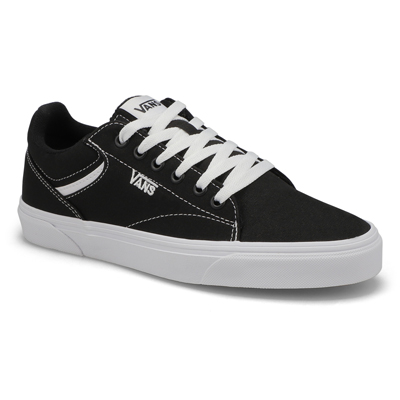 Lds Seldan Lace Up Sneaker - Black/White