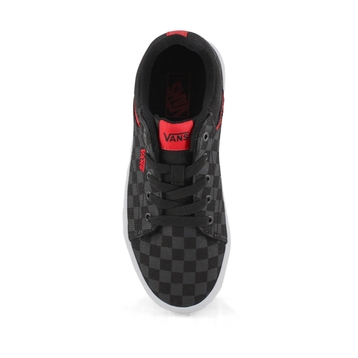 Kids' Seldan Lace Up Sneaker - Black/Black