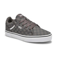 Boys' Seldan Checkerboard Sneaker Pewter