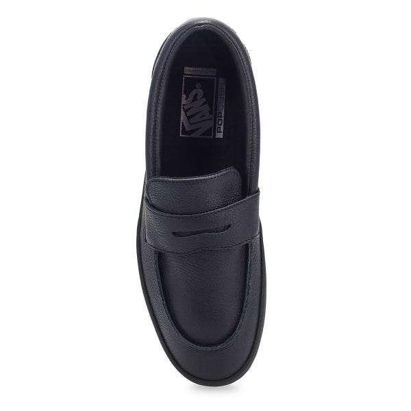 Men's Skate Casual Slip On Loafer - Black/Black