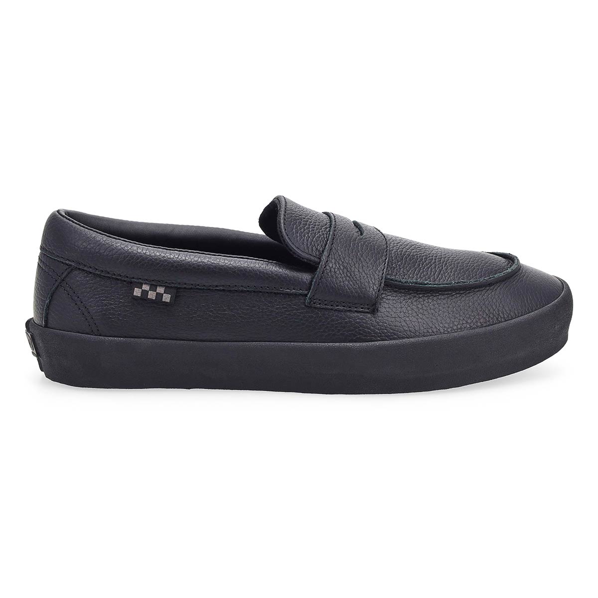 Men's Skate Casual Slip On Loafer - Black/Black
