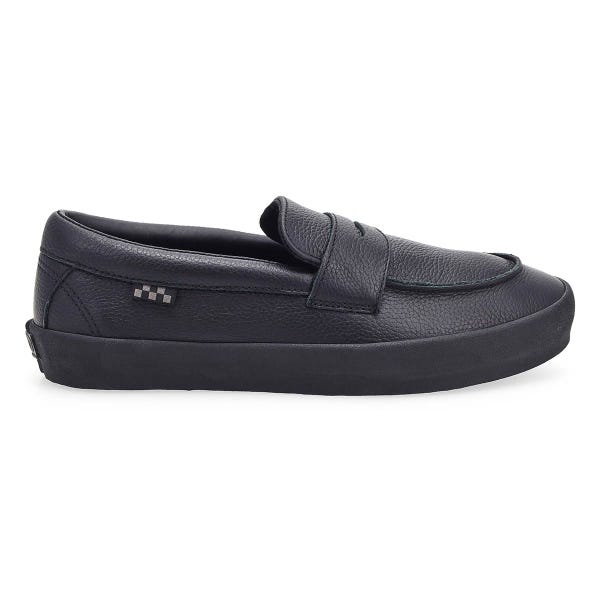 Men's Skate Casual Slip On Loafer - Black/Black