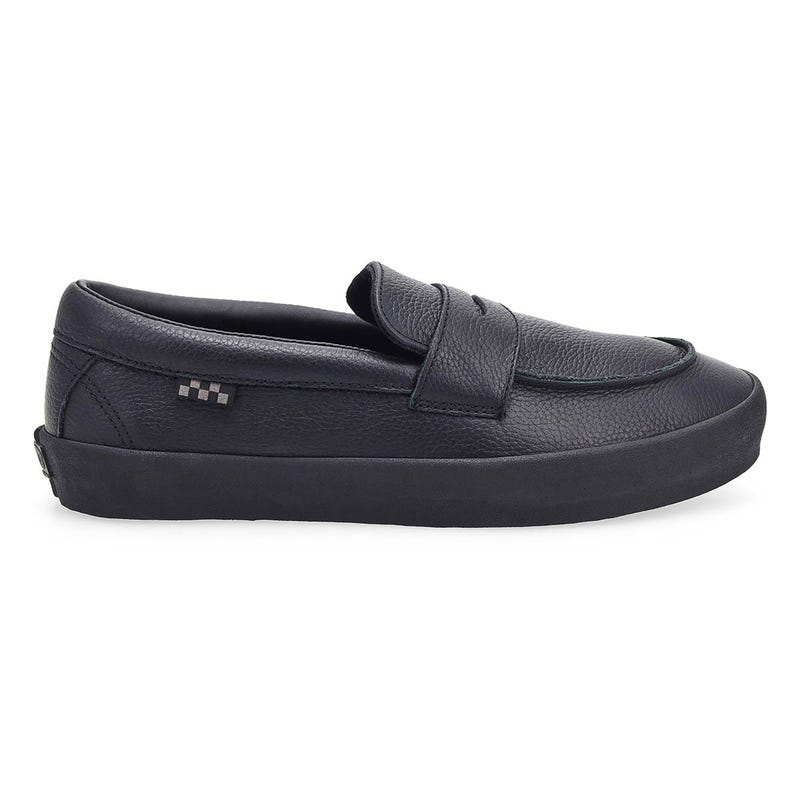 Men's Skate Casual Slip On Loafer - Black/Black