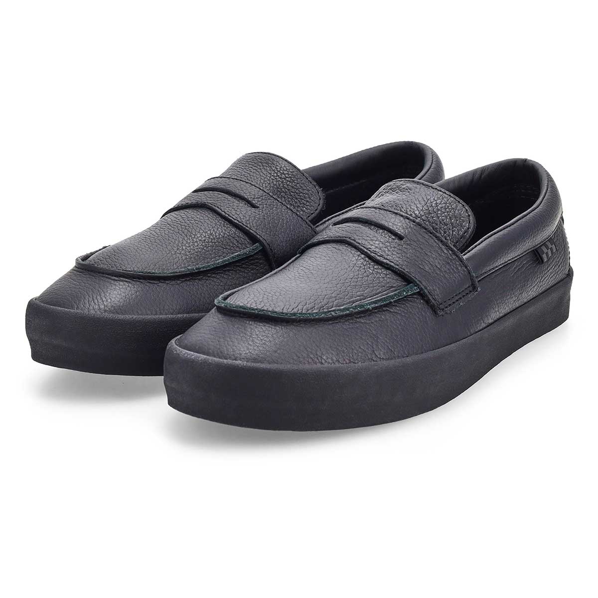 Men's Skate Casual Slip On Loafer - Black/Black