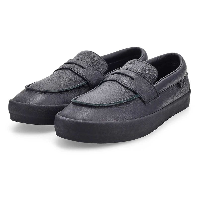 Men's Skate Casual Slip On Loafer - Black/Black