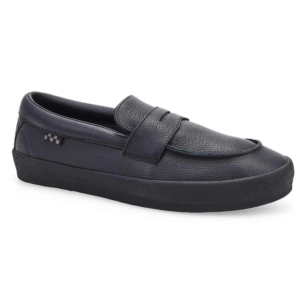 Men's Skate Casual Slip On Loafer - Black/Black