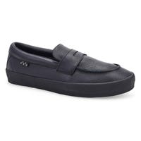 Men's Skate Casual Slip On Loafer - Black/Black