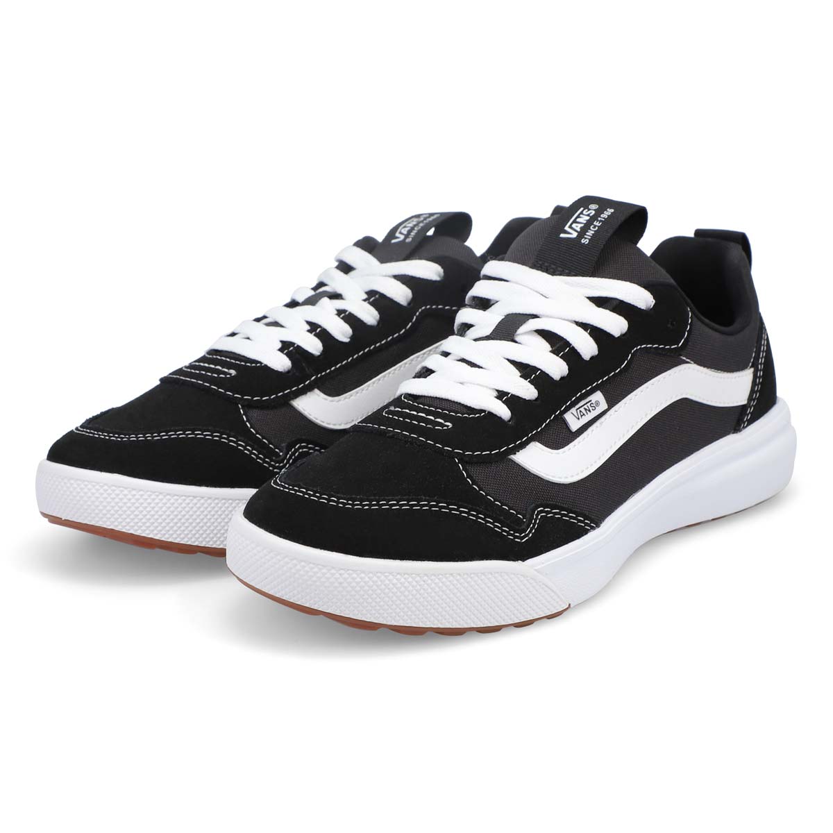 Men's Range EXP Lace Up Sneaker - Black/White