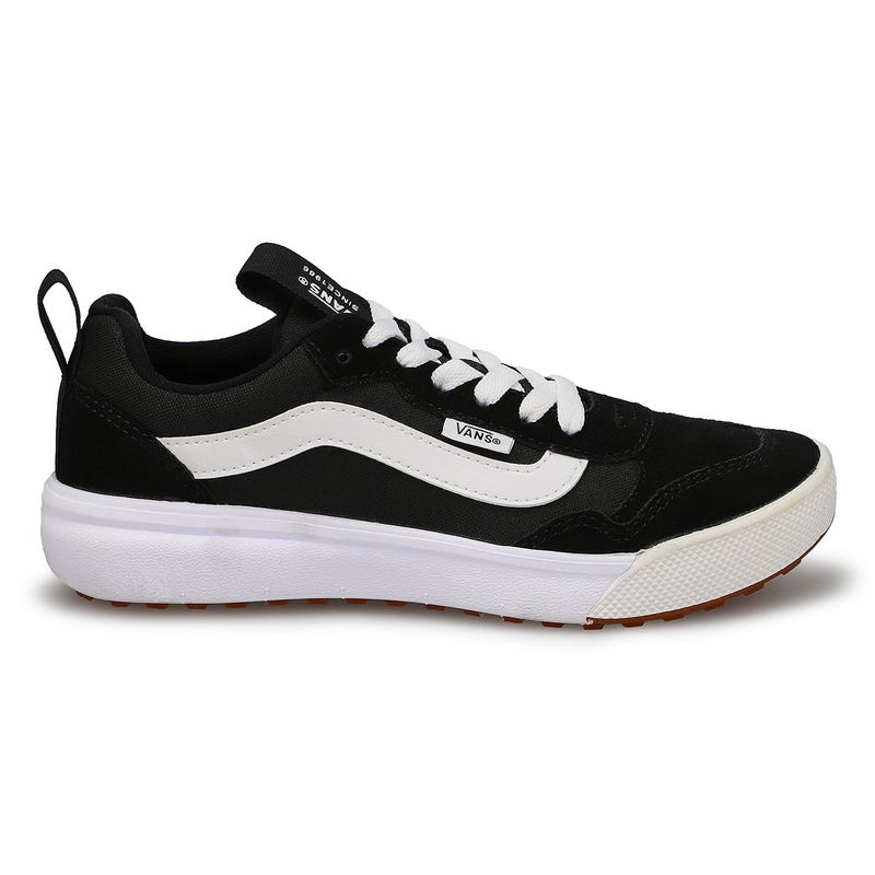 Women's Range EXPLace Up Sneaker - Black/White
