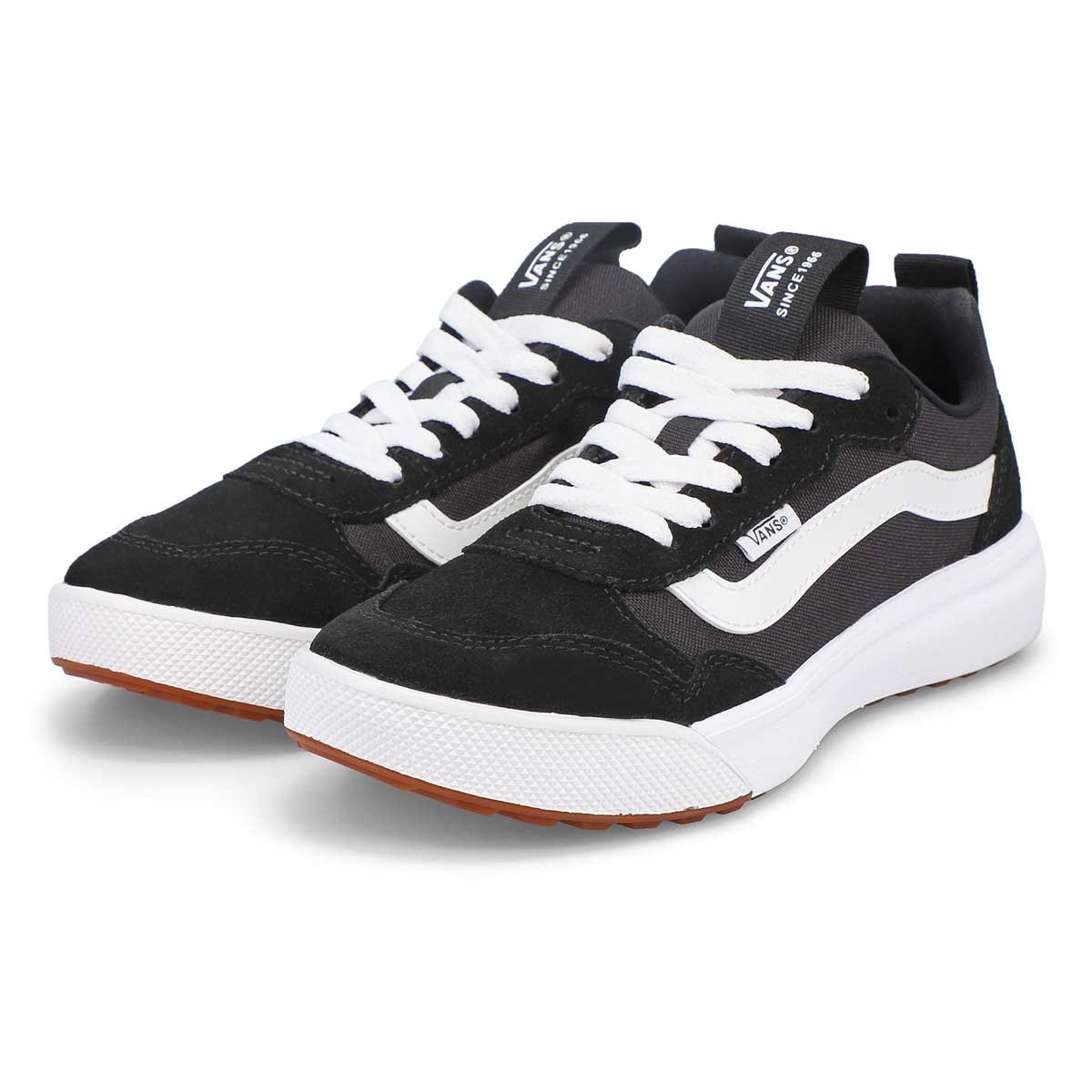 Women's Range EXPLace Up Sneaker - Black/White