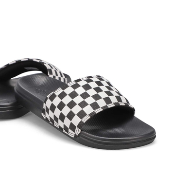 Boys' Range Slide-On-Checker Sandal