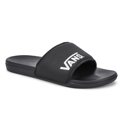 Mns Range Slide-On Casual Sandal - Black/Black