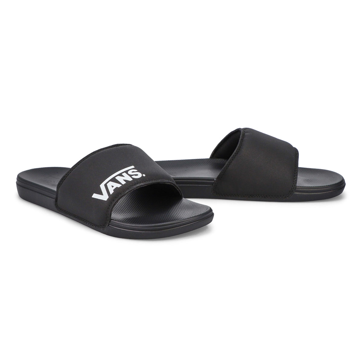 Claquette Range Slide-On, noir/noir, homme