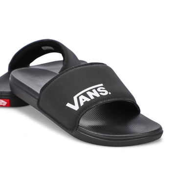 Men's Range Slide-On Casual Sandal - Black/Black