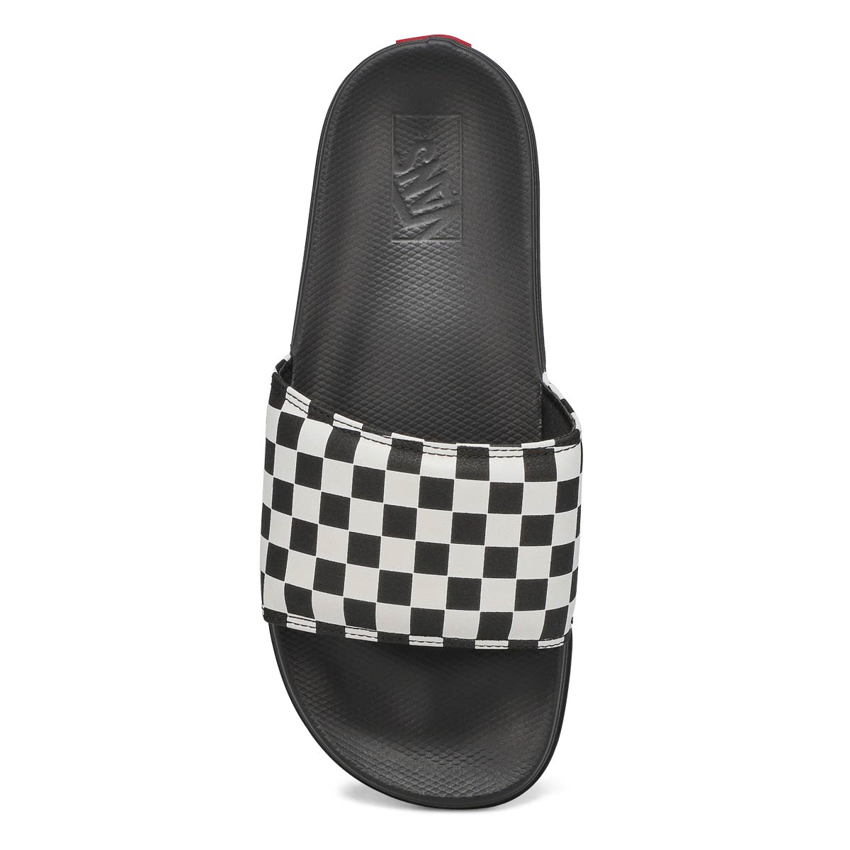 Men's Range Slide-On Slide Sandal - Black/White