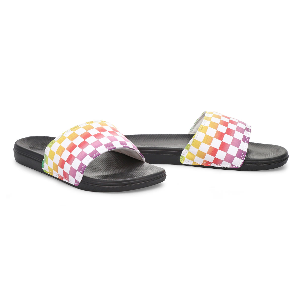 Women's Range Slide-On Slide Sandals - Multi/Black