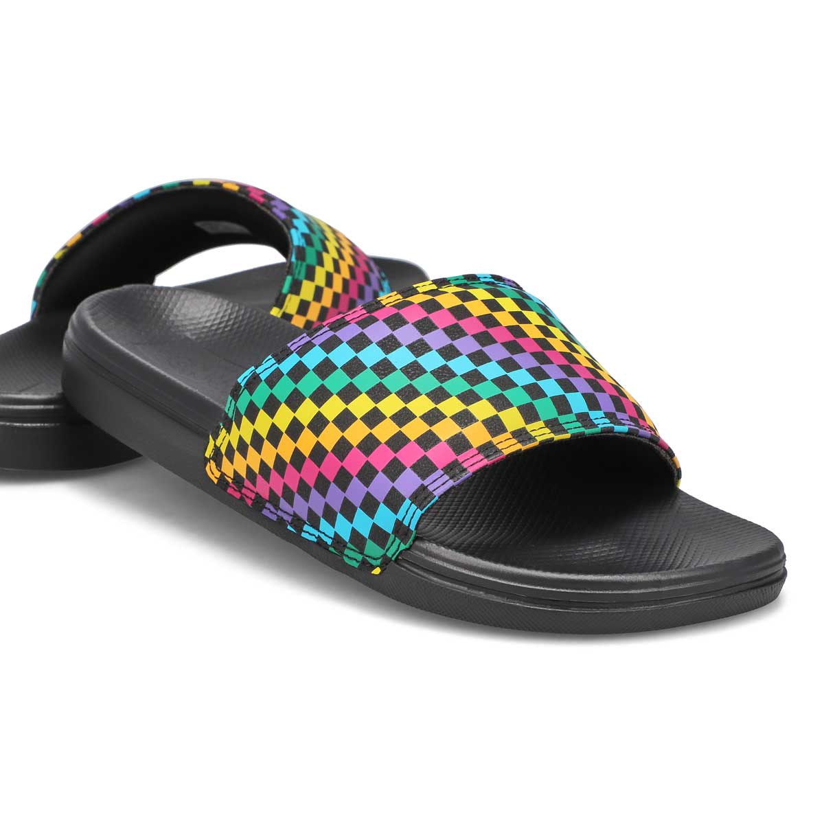 Women's Range Slide-On Casual Sandal - Multi/Black