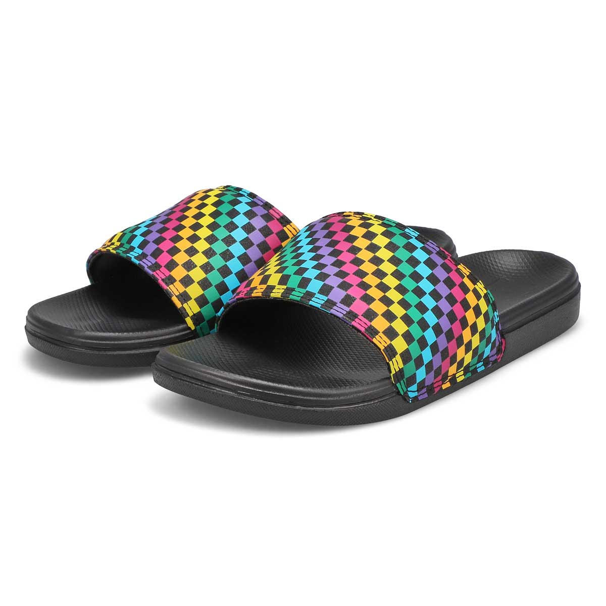 Women's Range Slide-On Casual Sandal - Multi/Black