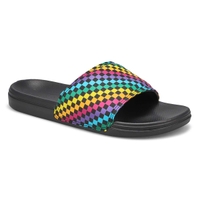 Women's Range Slide-On Casual Sandal - Multi/Black