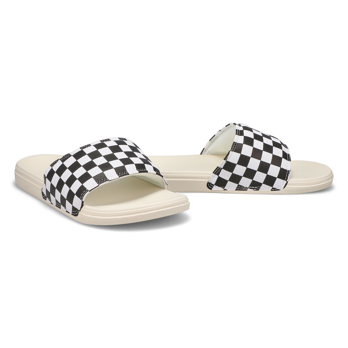 Women's Range Slide-On Slide Sandal - Black/Marshmellow