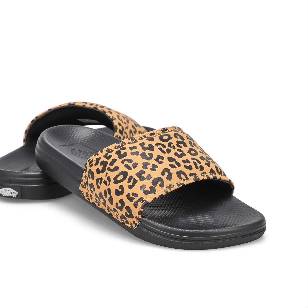 Girls' Range Slide-On Cheetah Slide - Black/Doe