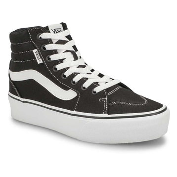 Women's Filmore Hi-Top Platform Sneaker - Black/Wh