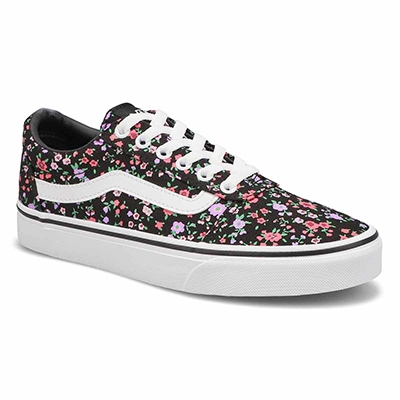 Vans Women's Ward Lace Up Sneaker - Floral | SoftMoc.com