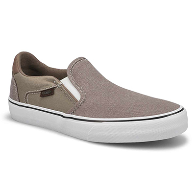 Baskets Asher Deluxe, noyer, hommes