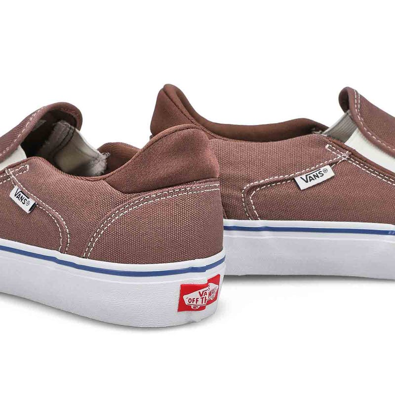 Men's Asher Deluxe Slip On Sneaker - Taupe/White