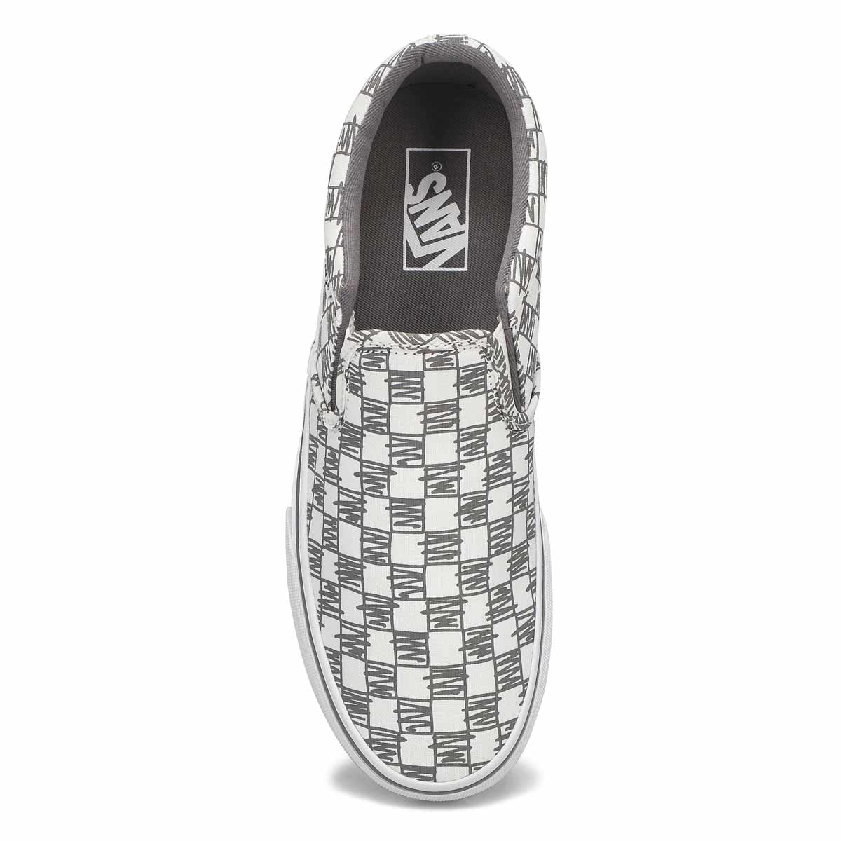 Men's Asher Sneaker - Checkered Sketched