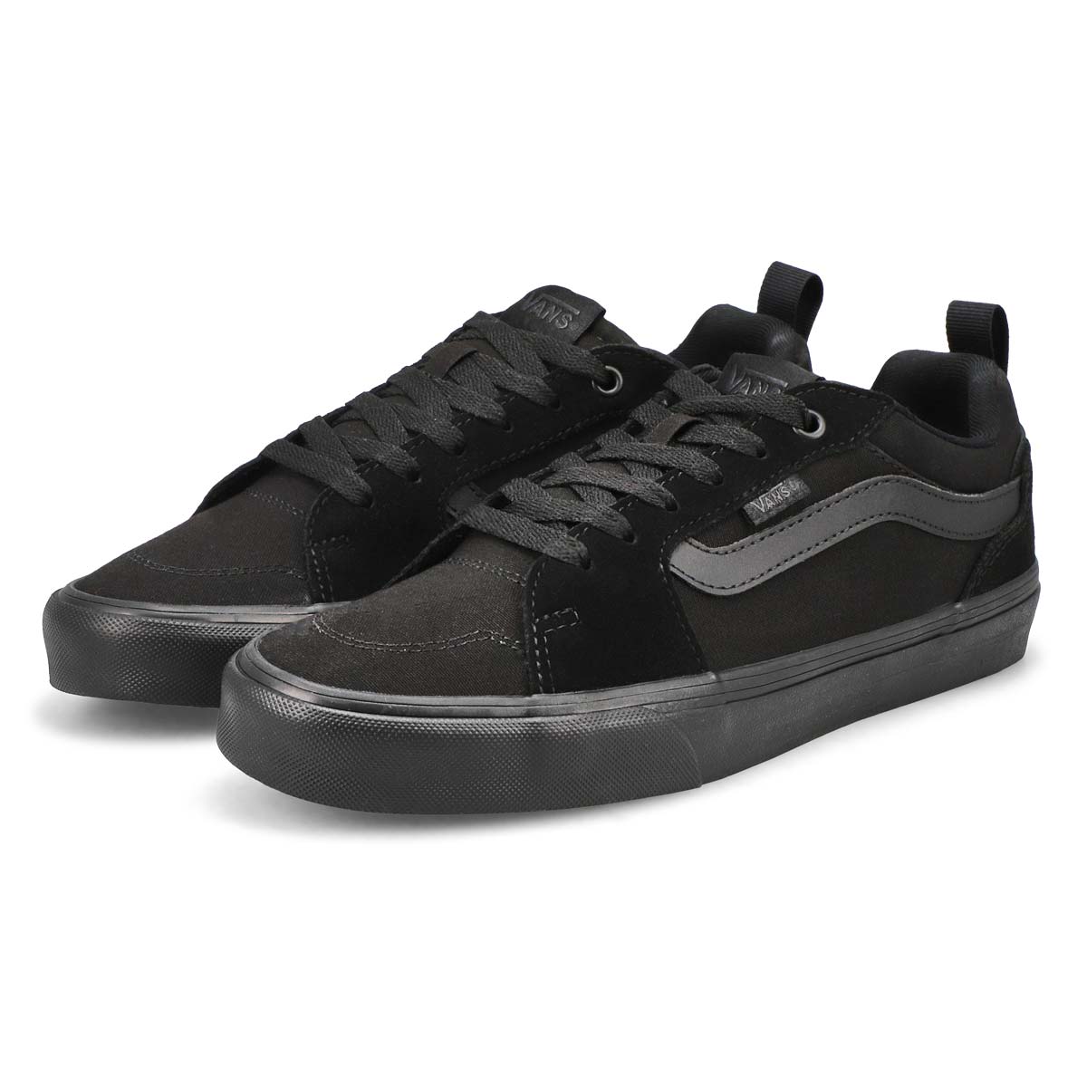 Vans Mns Filmore Lace Up Sneaker - Black/Blac | SoftMoc.com