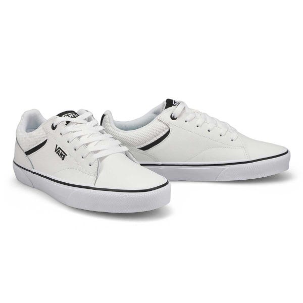 Baskets à lacets SELDAN, noir/blanc, hommes