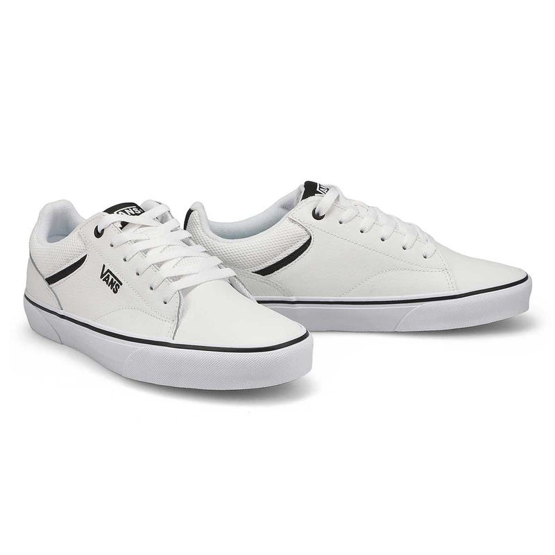 Baskets à lacets SELDAN, noir/blanc, hommes