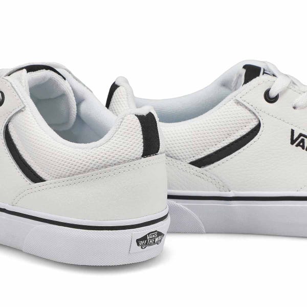 Baskets à lacets SELDAN, noir/blanc, hommes