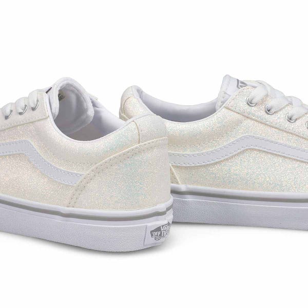 Kids' Ward Glitter Sneaker - Spring White