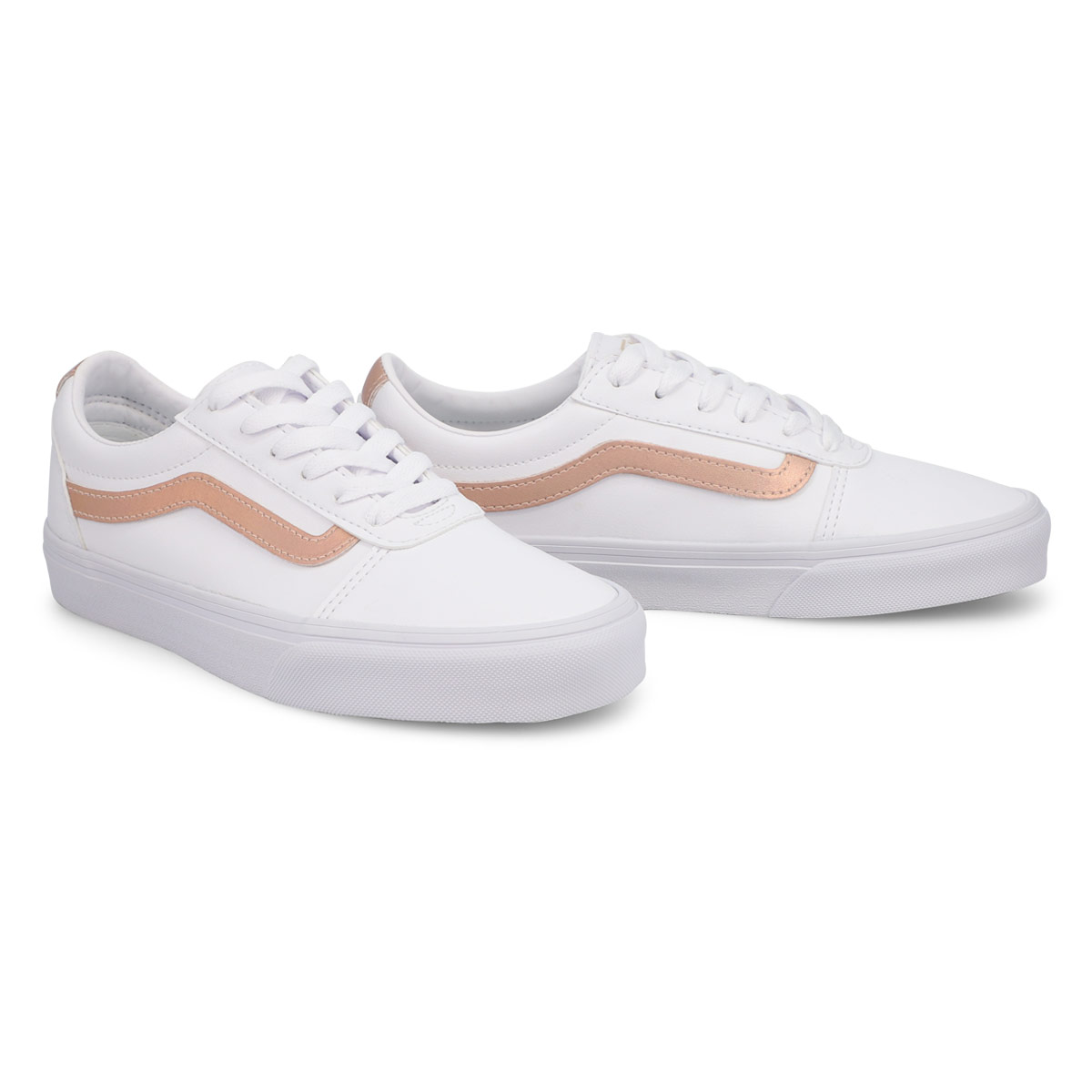 Women's Ward Sneaker - White/Rose Gold