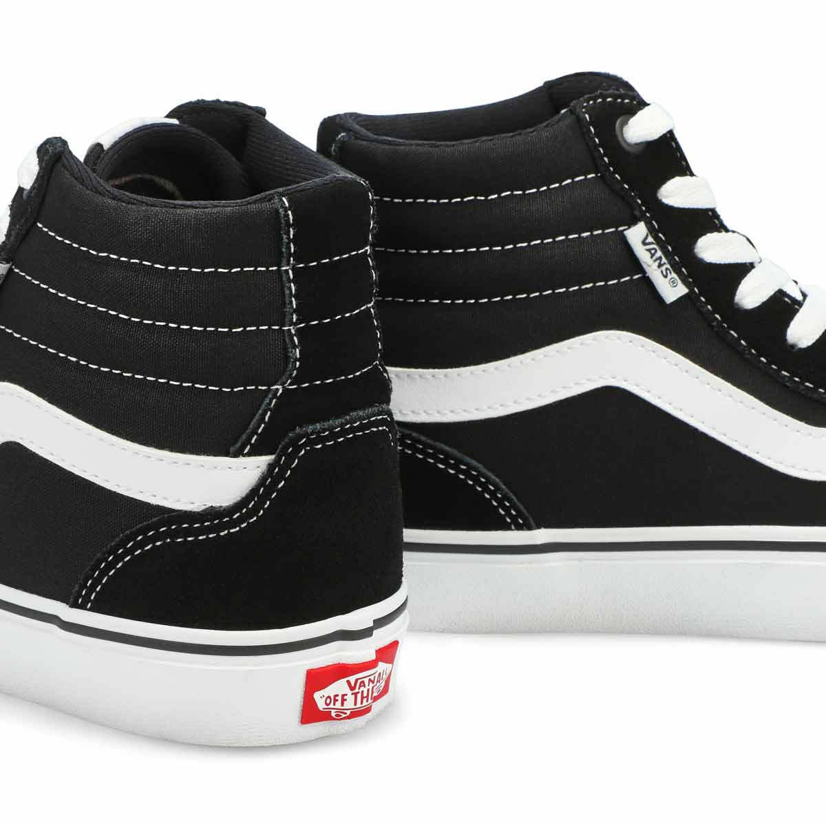 Vans Kids Black Suede Lace Up Shoes Size 12 Schoenen Jongensschoenen Sneakers & Sportschoenen 